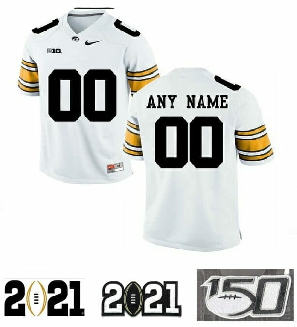 Custom Iowa Hawkeyes Football Jersey Name and Number NCAA Pink White, Top Smart Design Custom Iowa Hawkeyes Football Jersey Name and Number NCAA Pink White, Top Smart Design