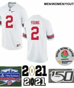 Ohio State Buckeyes #2 Chase Young NCAA College Football Jersey White