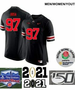 Ohio State Buckeyes #97 Joey Bosa Limited NCAA College Football Black Jersey