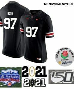 Ohio State Buckeyes #97 Joey Bosa Limited NCAA College Football Jersey Black
