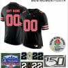 Custom OSU Football Jersey Name and Number NCAA Ohio State Buckeyes College White, Top Smart Design Custom OSU Football Jersey Name and Number NCAA Ohio State Buckeyes College White, Top Smart Design