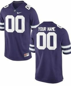 Custom Kstate Jersey Name Number Football Jersey Purple