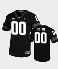 Custom Iowa State Football Jersey Name Number Untouchable Game Black