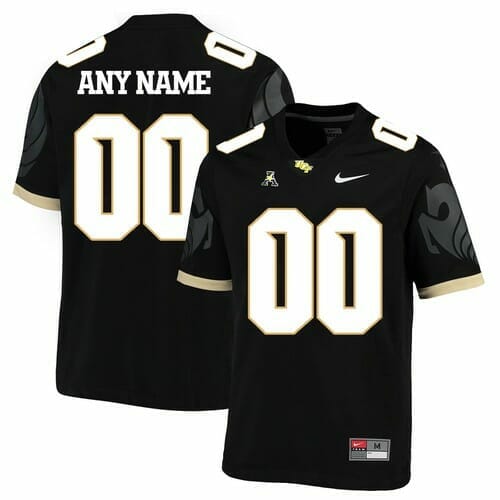 UCF Knights Custom Jersey NCAA College Football Black, Top Smart Design UCF Knights Custom Jersey NCAA College Football Black, Top Smart Design