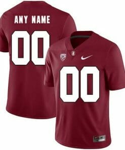 Custom Stanford Cardinals Jersey Name And Number NCAA College Football Red