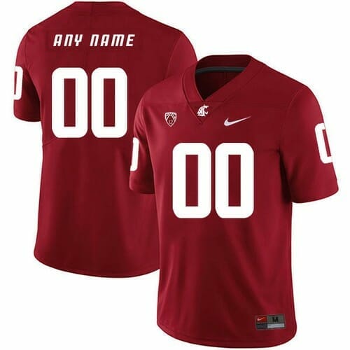 Personalized Washington State Cougars Jersey Name And Number NCAA Red, Top Smart Design Personalized Washington State Cougars Jersey Name And Number NCAA Red, Top Smart Design