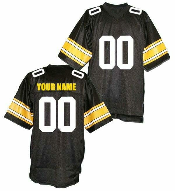Iowa Football Jersey Custom Name Number NCAA College Black, Top Smart Design Iowa Football Jersey Custom Name Number NCAA College Black, Top Smart Design