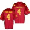 Kansas Jayhawks Custom Jersey Name Number NCAA College Football Blue, Top Smart Design Kansas Jayhawks Custom Jersey Name Number NCAA College Football Blue, Top Smart Design