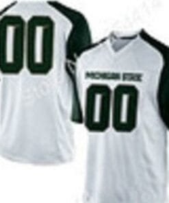MSU Custom Jersey Name and Number NCAA Football Style 2