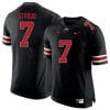 CJ Stroud OSU Football Jersey #7 NCAA College Black, Top Smart Design CJ Stroud OSU Football Jersey #7 NCAA College Black, Top Smart Design