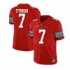 CJ Stroud Ohio Jersey #7 NCAA College Football Limited White Alumni, Top Smart Design CJ Stroud Ohio Jersey #7 NCAA College Football Limited White Alumni, Top Smart Design