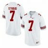 CJ Stroud Ohio Jersey #7 NCAA College Football Limited White Alumni, Top Smart Design CJ Stroud Ohio Jersey #7 NCAA College Football Limited White Alumni, Top Smart Design