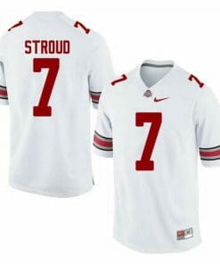 CJ Stroud Jersey Football #7 Ohio State Buckeyes NCAA Limited White