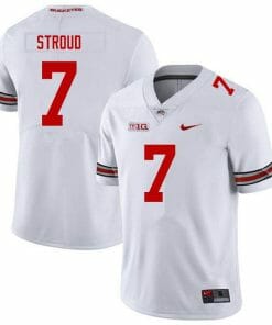 Stroud Ohio State Buckeyes Jersey #7 NCAA College Football White