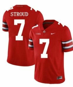 CJ Stroud Jersey #7 Ohio State Buckeyes NCAA College Football Red