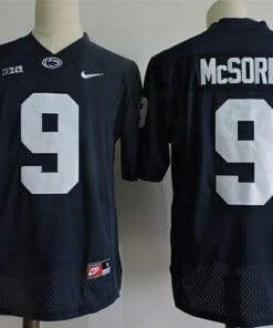 PSU Mcsorley Football Jersey #9 NCAA College Blue