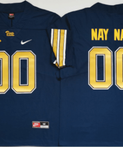 Custom Panthers Football Jersey Name Number College Football Jersey Dark Blue