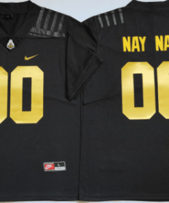 Custom Purdue Jersey Name Number College Football Jersey Black