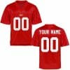 Custom SMU Mustangs Jersey Name And Number NCAA College Football Red