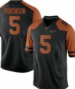 Bijan Robinson Texas Jersey #5 NCAA College Football Black