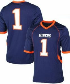 Custom UTEP Football Jersey Name And Number NCAA College Football Stitched