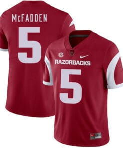 Darren McFadden Razorbacks Jersey #5 NCAA College Football Red