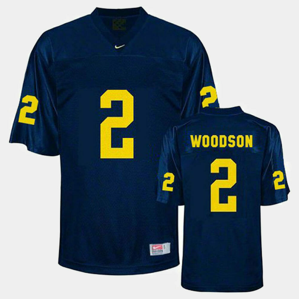 Wolverines Woodson Jersey #2 NCAA College Football Blue, Top Smart Design Wolverines Woodson Jersey #2 NCAA College Football Blue, Top Smart Design