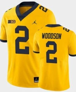 Woodson Michigan Jersey #2 NCAA College Football Yellow