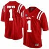 Ole Miss Rebels #10 Eli Manning Red NCAA College Football Jersey, Top Smart Design Ole Miss Rebels #10 Eli Manning Red NCAA College Football Jersey, Top Smart Design
