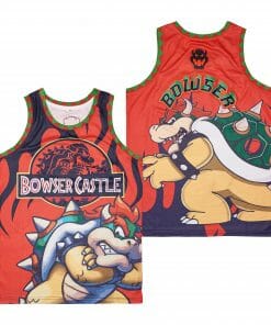 Bowser Castle Movie Basketball Jersey
