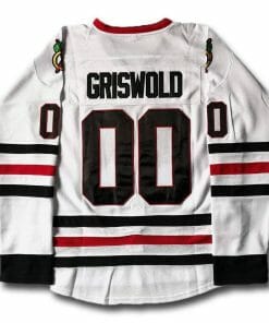 Christmas Vacation Clark Griswold #00 Hockey Jersey
