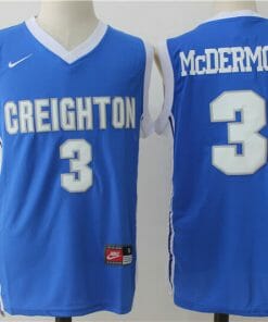 Creighton Bluejays #3 Doug McDermott NCAA Basketball Jersey Blue