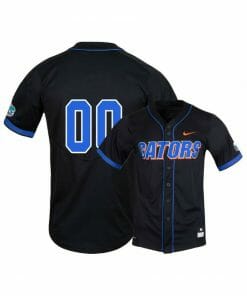 Custom Florida Gators Jersey Name and Number College Baseball Black