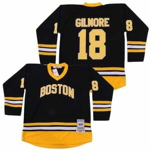 Happy Gilmore #18 Boston Hockey Jersey, Top Smart Design Happy Gilmore #18 Boston Hockey Jersey, Top Smart Design