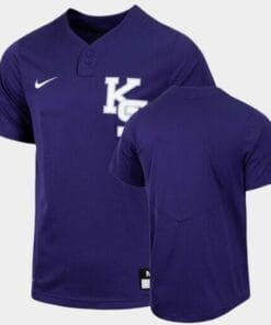Custom Kansas State Wildcats Jersey Name Number College Baseball Purple