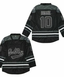 Notorious BIG Biggie Small #10 Bad Boy Hockey Black Jersey