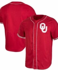 Custom Oklahoma Sooners Jersey Name and Number College Baseball