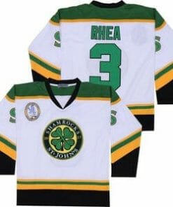 Ross The Boss Rhea #3 St. John s Shamrocks Hockey Jersey White