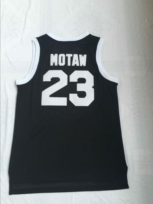 Shoot Out #23 Motaw Basketball Jersey Black