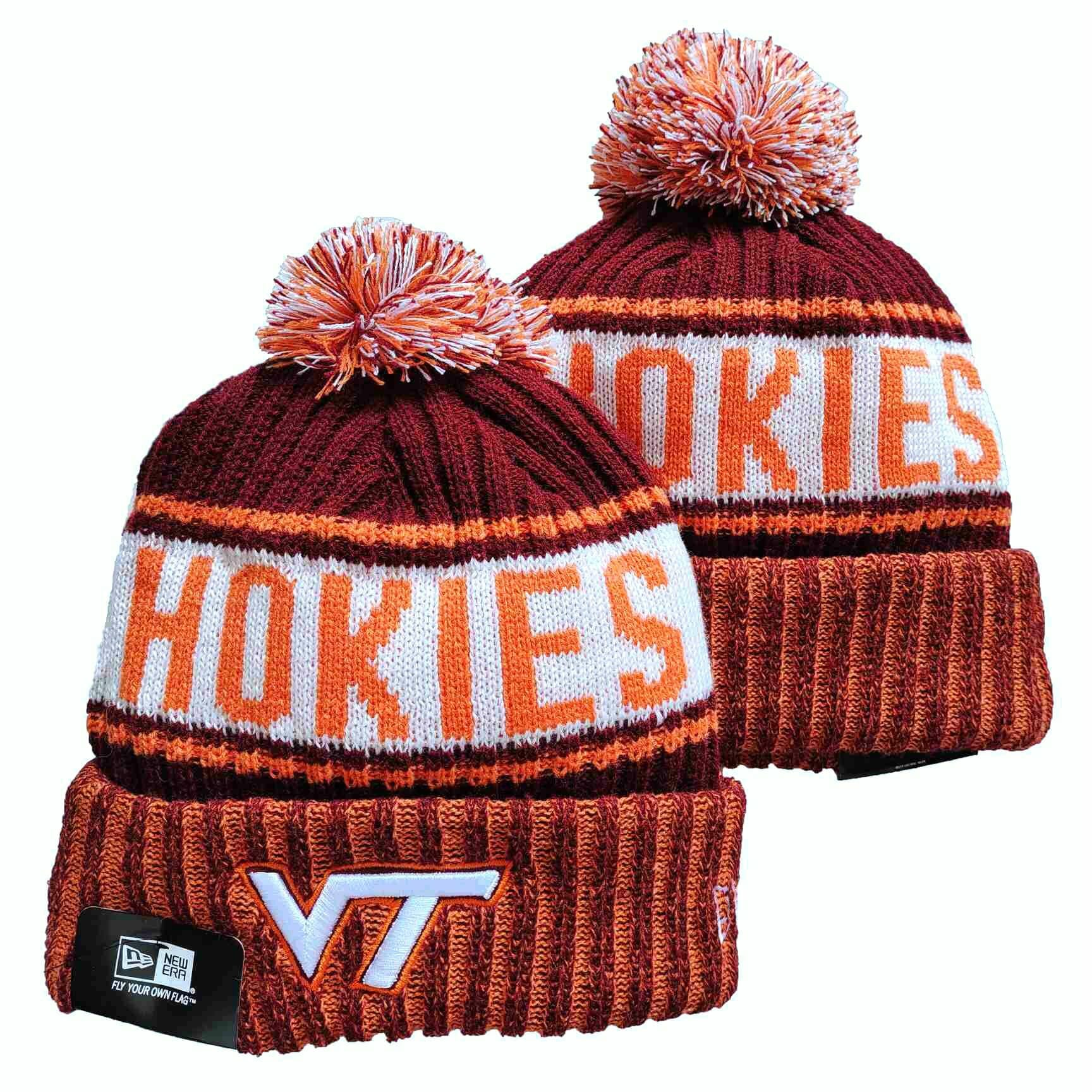 Virginia Tech Hokies NCAA Hat Knit – New Era Logo Alternate Edition, Top Smart Design Virginia Tech Hokies NCAA Hat Knit – New Era Logo Alternate Edition, Top Smart Design
