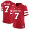 Houston Cougars #7 David Klingler College Football Jersey Gray, Top Smart Design Houston Cougars #7 David Klingler College Football Jersey Gray, Top Smart Design