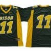 North Dakota Custom Jersey Name Number Football NCAA Yellow, Top Smart Design North Dakota Custom Jersey Name Number Football NCAA Yellow, Top Smart Design