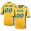 Custom North Dakota Jersey Name Number Football NCAA White, Top Smart Design Custom North Dakota Jersey Name Number Football NCAA White, Top Smart Design