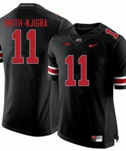 Ohio Smith Njigba Jersey #11 NCAA College Football Blackout