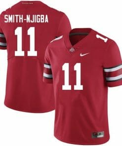 Smith Njigba Jersey #11 Ohio State Buckeyes NCAA College Football Scarlet