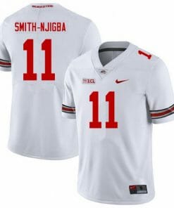 Jaxon Smith Njigba Jersey #11 Ohio State Buckeyes NCAA College Football White