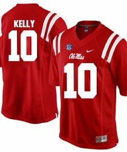 Ole Miss Rebels #10 Chad Kelly NCAA College Football Jersey Red