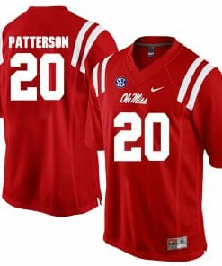 Ole Miss Rebels #20 Shea Patterson NCAA College Football Jersey Red