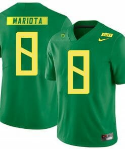 Oregon Ducks #8 Marcus Mariota College Football Jersey Green