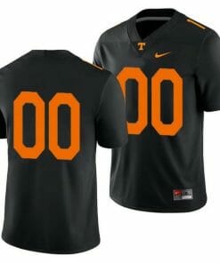 Custom Vols Jersey Name and Number NCAA College Football Game Black